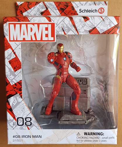 Marvel Estatuilla De Iron Man Por Schleich Nueva!!