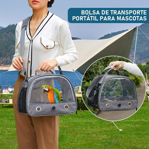 Bolsa Transportadora Para Pájaros, Portabebés Para Loro