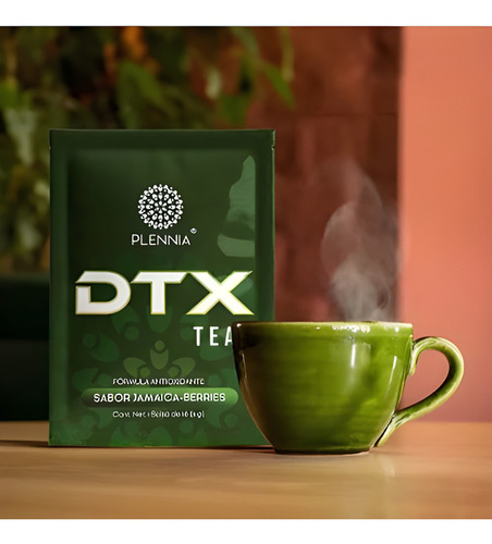 Dtx Tea-5 Pza Desinflama Elimina Toxinas Del Cuerpo Y Colon