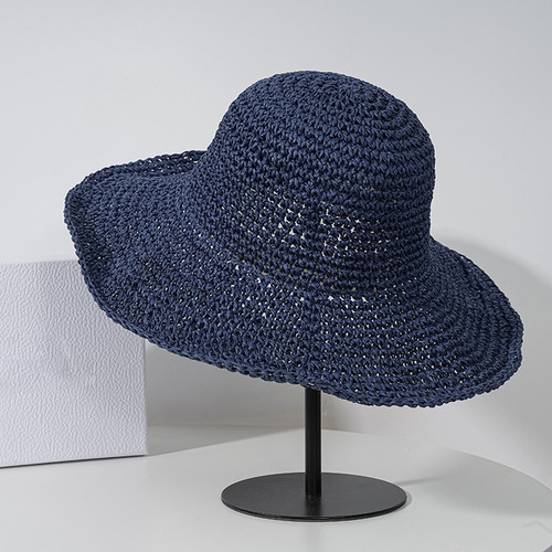 Sombrero De Paja De Moda De Verano For Mujer, Sombrero De P