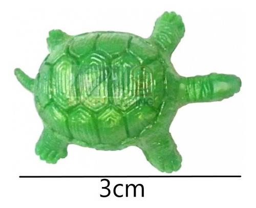 100 Mini Tortugas 3 Cm Juguete Económico Suelto Js