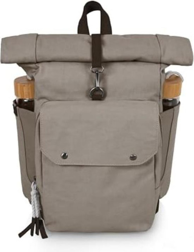 Picnic Time Carmel Roll Top Picnic Mochila Enfriadora Con Ju