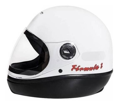Capacete San Marino Fórmula 1 Classic Moto Integral Fechado Cor Branco Tamanho do capacete 60