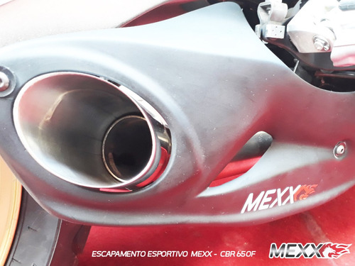 Imagem 5 de 6 de Escapamento Esportivo Taylor Made Cbr 650f Mexx Cod.117