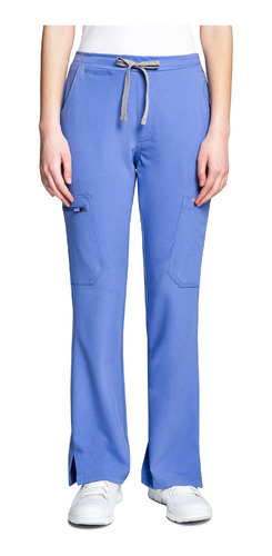 Pantalón Mujer Scorpi D.fence -celeste- Uniformes Clínicos