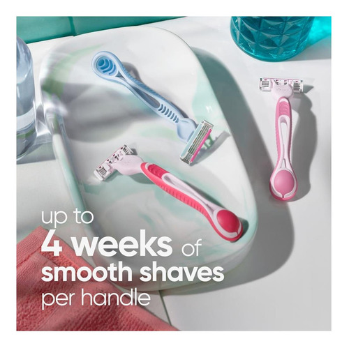 Gillette Venus Simply3 Razoras Desechables Para Mujeres, 4 1