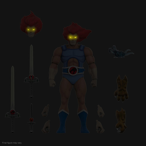 Figura De Acción Thundercats Lion-o, 7 Pulgadas, Led