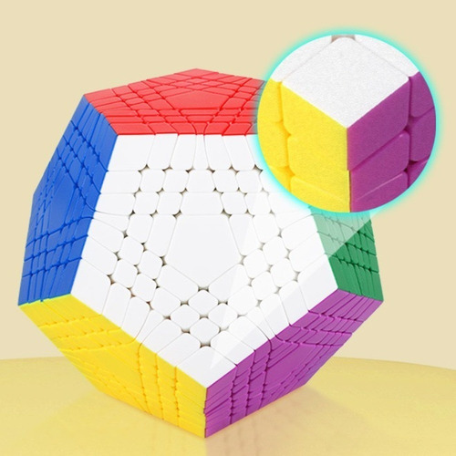 S Cubo Mágico Megaminx 7x7 Shengshou Stickerless