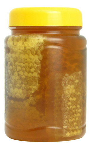 Mel Puro Com Favo de mel - Apicultura Borges Pote 1 Kg - Florada Silvestre