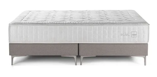 Cama Europea Rosen Pearl King Base Dividida 180 X 200 Cm
