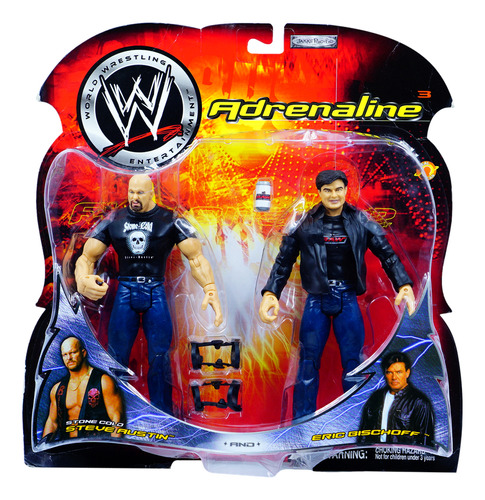 Wwe Adrenaline Steve Austin & Eric Bischoff 2003 Edition