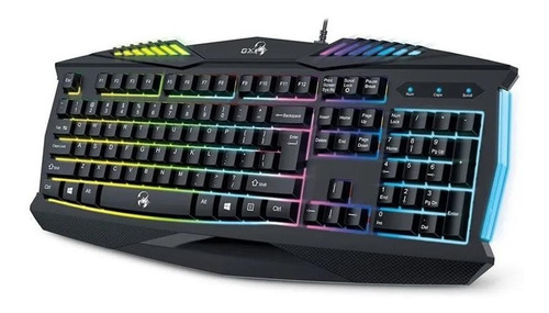 Teclado Gamer Genius Retroiluminado K220 K-ubo