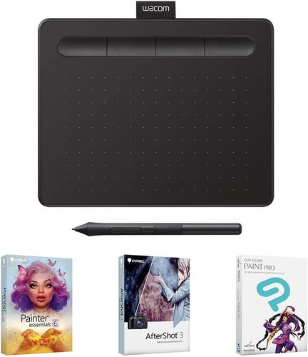 Wacom Tablet Intuos Creative Pen - Pequeño, Negro