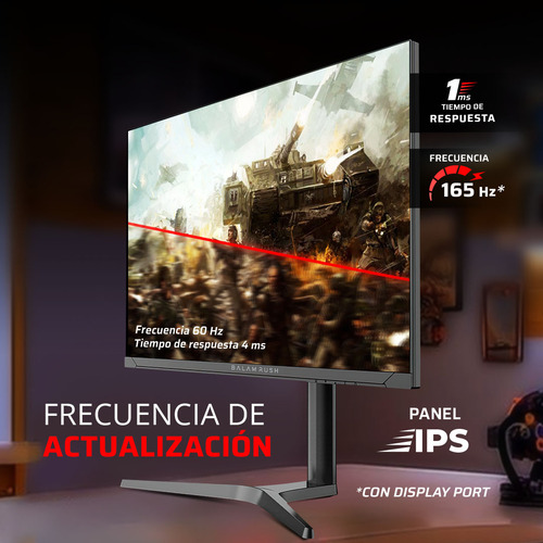 Monitor Gamer Plano 32 Ips Ultraexplorer Mxt32p 2k 165hz 1ms