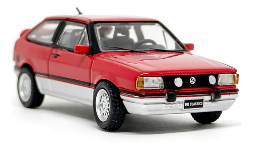 Miniatura - 1:64 - Volkswagen Gol Gti 1992 Vermelho - Exclus