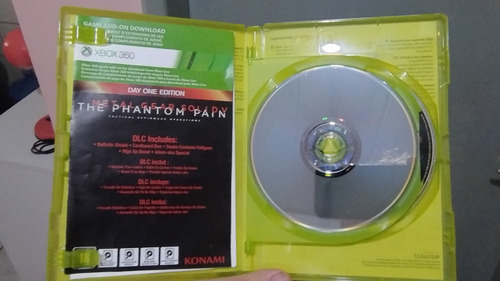 Metal Gear Solid V: The Phantom Pain Xbox 360 (Usado)
