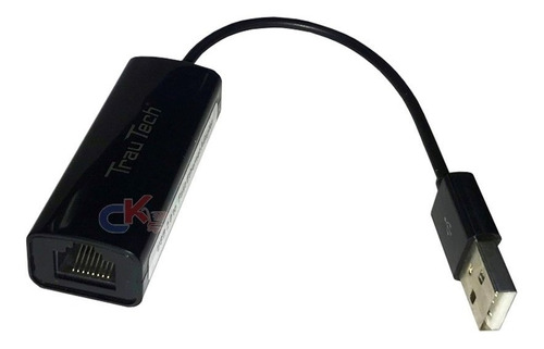 Adaptador Usb A Rj 45 Red Lan Internet Trautech P/ Windows