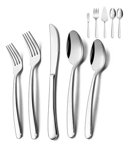 comprar Juego De Cubiertos De Servicio Pesado, Juego De Cubiertos De
