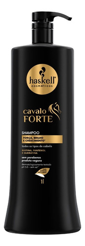 Kit Haskell Cavalo Forte Sh Cond Masc 1kg Completo 6 Itens