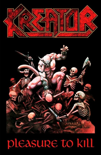 Espaldera Rock Parche Sublimado Kreator Thrash Metal