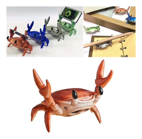 Lindo Mini Cangrejo Forma Bluetooth Bocina Teléfono Móvil