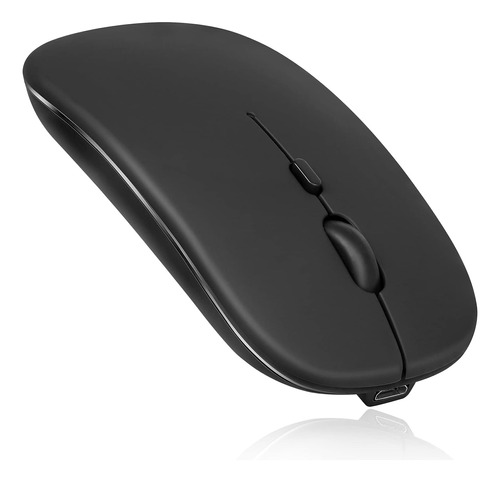 Mouse Inalambrico Recargable Bluetooth, Negro | Urbanx