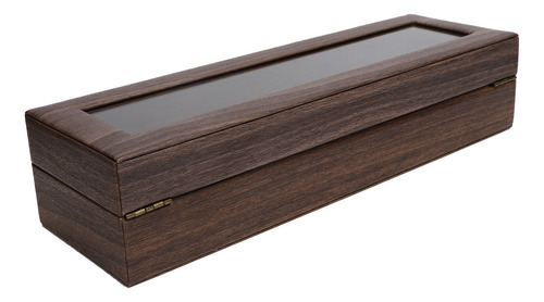 Soporte Portátil De Madera Para Guardar Joyas Con 6 Rejillas