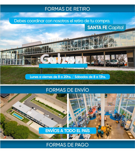 Imagen 4 de 4 de Limpiafondo 8 Ruedas Fijas Para Piscinas Vulcano