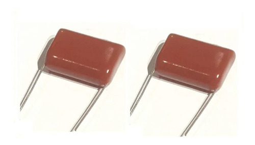 Capacitor Polyester X 2 Unidades 2.2 Uf X 250 V   Dj Garmath