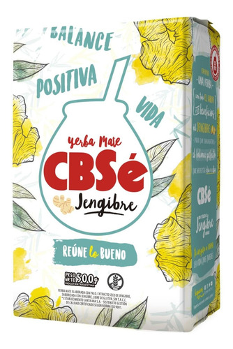 Yerba Cbse Jengibre 500 Gramos