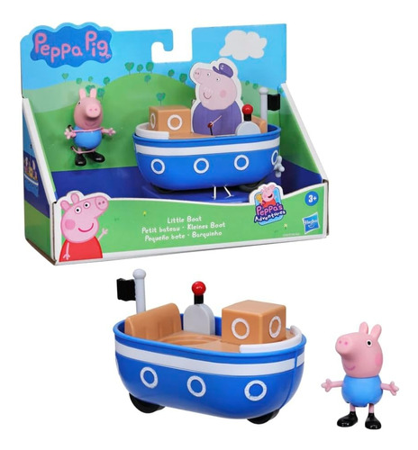 Peppa Pig Barquinho Com George Hasbro