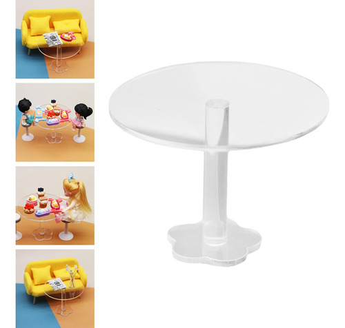 4 Mesa Auxiliar Para Casa De Muñecas, Para Casa