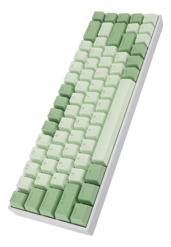 Teclado Usb C Con Cable, 68 Teclas, 60% Mecánico, Retroilumi