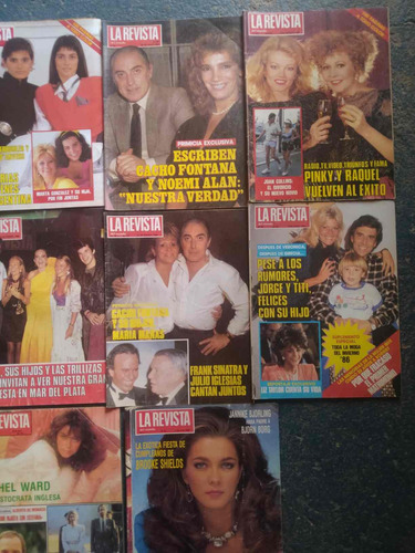 Lote Antiguas(10) La Revista Del Mundo Años 1985 Y Otros