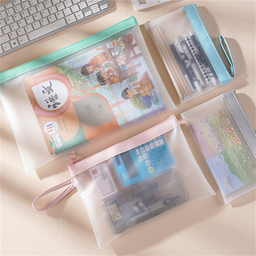 Organizador De Archivos A4, Con Cierre, Carpeta Escolar, Doc