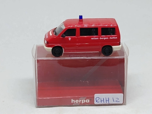 Nico Volkswagen T4 Caravelle Feuerwehr Herpa H0 (rhh 12)