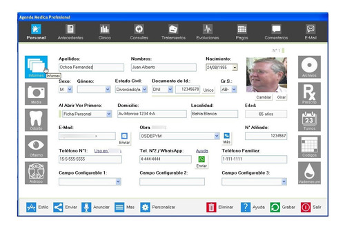 Demostracion Software Odontologos Dentogramas Envio Digital