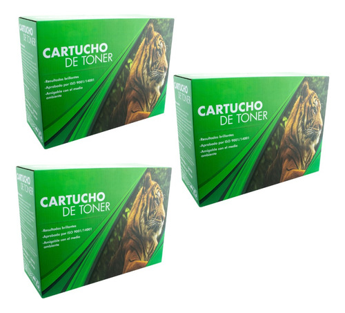 3 Pza Cartucho Mlt-d203l Compatible Con M3320nd