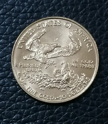 Moneda De Un Cuarto De Onza De Oro, Eua 1986, Águila De Oro (Usado)