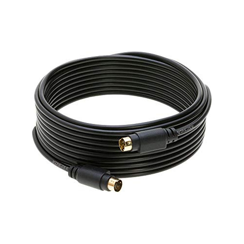 S-video Cable De 4 Pines Macho De 75 Ohmios, 12 Pies, 25 Pie