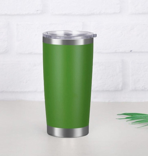 Vaso Termo De Acero Inoxidable 20 Oz Color Verde Vaso Termo 20 Oz