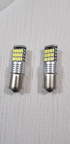 2x Led 1156 (ba15s) Canbus Blanco Ultrabrillanta