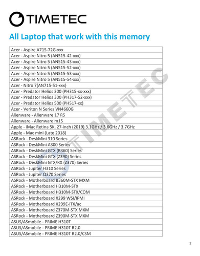 Memoria Ram Timetec, 16 Gb, Ddr4, 2666 Mhz, Cl19, Sodimm