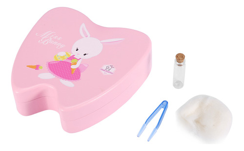 Colección De Dientes De Leche Para Niños De Madera Rosa Núme