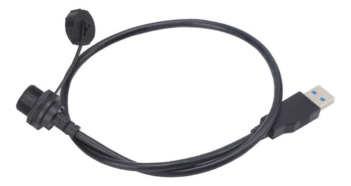 Conector Usb De Toma De Corriente Impermeable Tipo C, Rosca