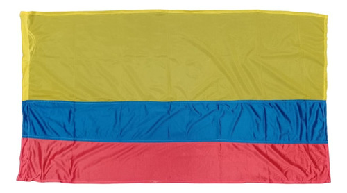 Bandera Colombia De Flameo 60 X 90 Cm Reforzada Con Cintas