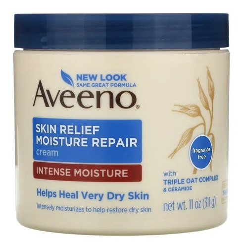 Aveeno, Active Naturals, Creme Hidratante Skin Relief 311g