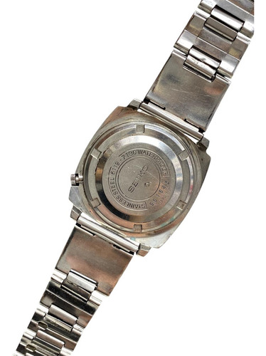 Reloj Seiko Automático 6119-7130 Vintage Relojerialondres Plateado Plateado Gris (Usado)