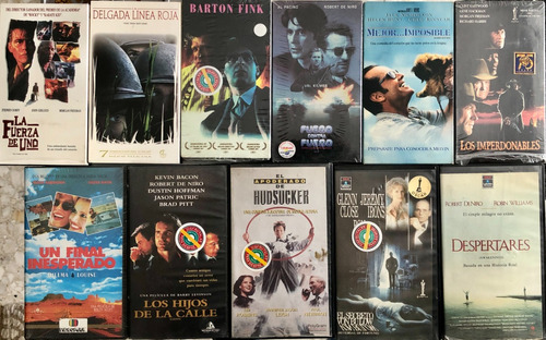 Paquete 15 Peliculas En Vhs Mejor Imposible Imperdonables