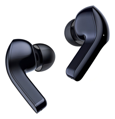 Audífonos Inalámbricos Bluetooth Screen Digital Tws Color Bright Black